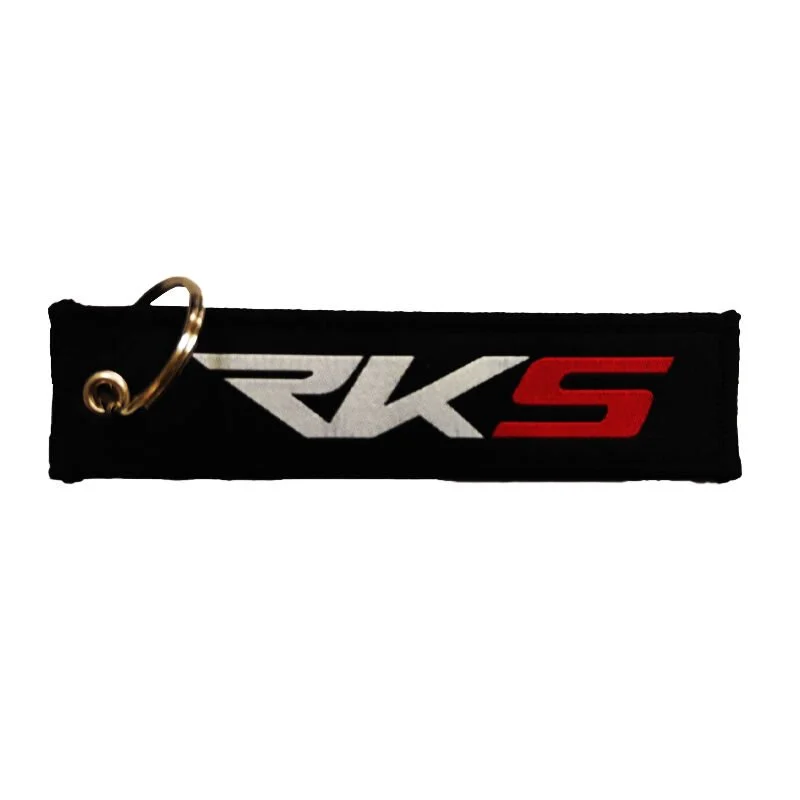 RKS SİYAH ÖRGÜ ANAHTARLIK